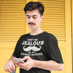 T-shirt moustache COOKIE DUSTER