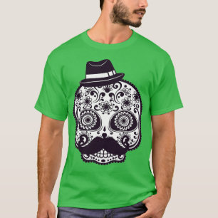 T-shirt Moustache crâne