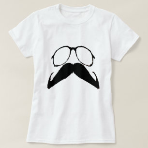 T-shirt Moustache drôle