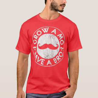 T-shirt Moustache Drôle Croissance d'une Moustache Mo 3
