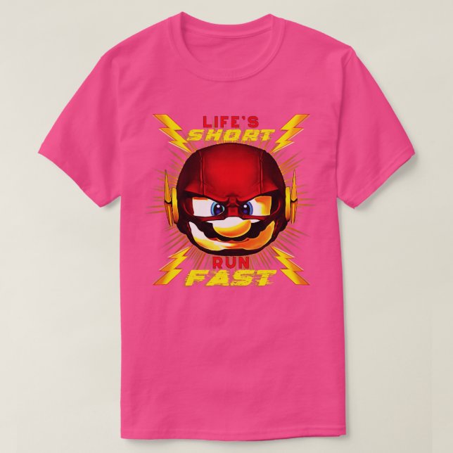 T-shirt Moustache Speedster (Design devant)