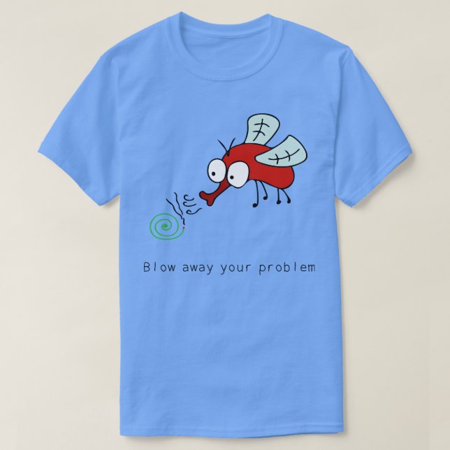 T-shirt Moustique drôle (Design devant)