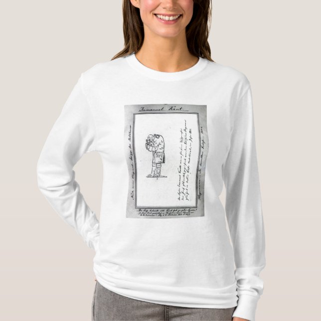 T-shirt Moutarde de mélange de Kant, 1801 (Devant)