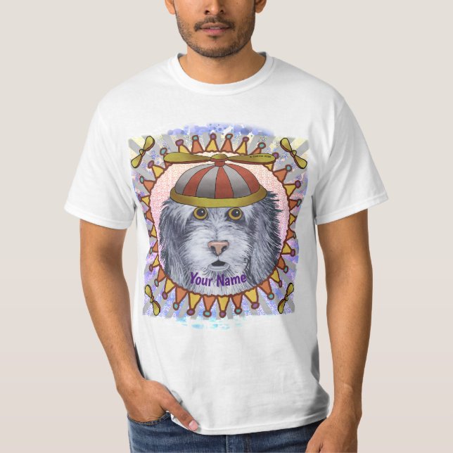 T-shirt Mouton Chien Beanie (Devant)