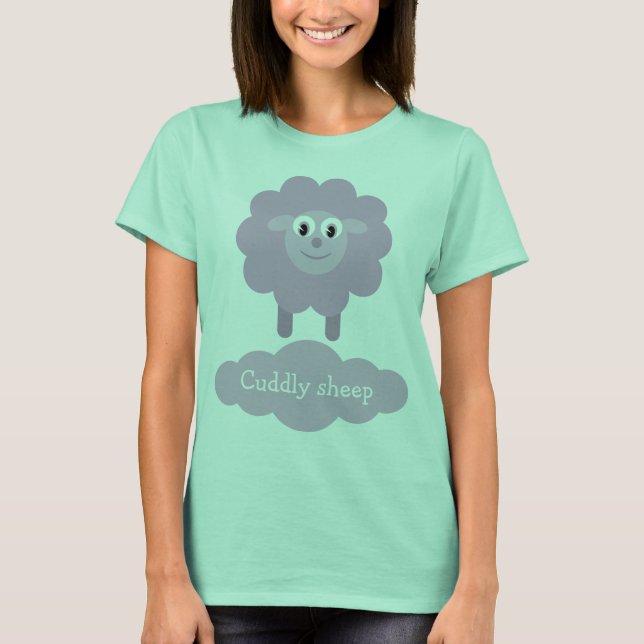 T-shirt mouton croustillant (Devant)