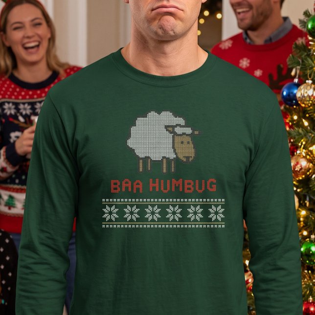 T-shirt Mouton de Noël Baa Humbug (Créateur téléchargé)