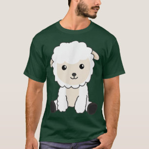 T-shirt Mouton Mignonne Mouton Drôle Animaux Bébé Mouton
