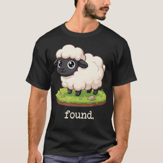 T-shirt Mouton minimaliste chrétien Psaume 23 agneau