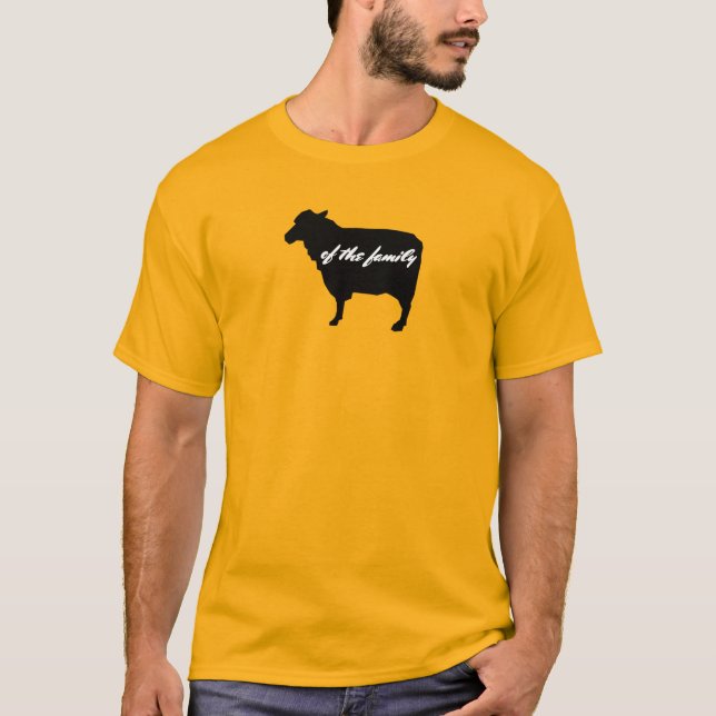 T-shirt "Mouton noir de la famille" (Devant)