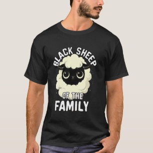 T-shirt Mouton Noir La Famille Dit Drôle