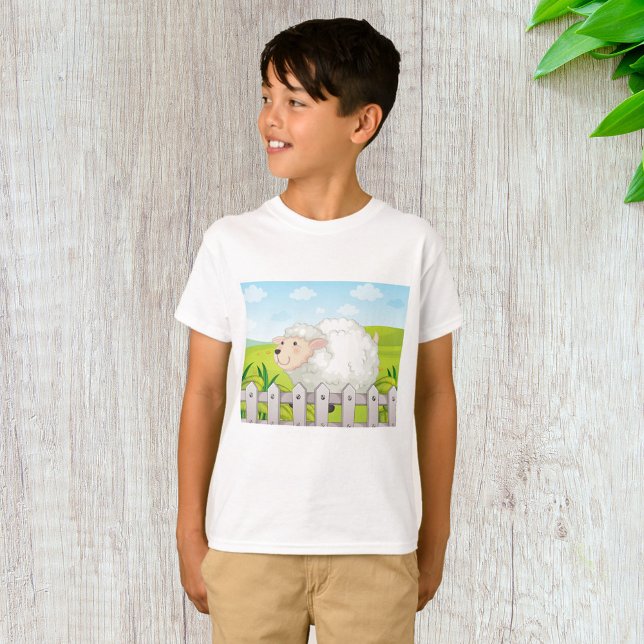 T-shirt Mouton souriant (Créateur téléchargé)
