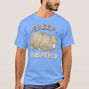 T-shirt Mouton Whisperer Agricole Amoureux des animaux Far