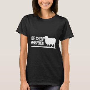T-shirt Mouton Whisperer Drôle Agriculture Agricole Animau