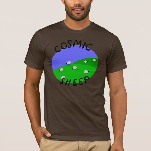 T-shirt Moutons cosmiques (Devant)