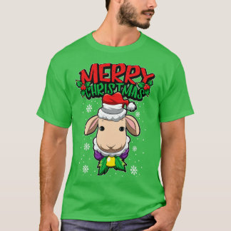 T-shirt Moutons de Noël Sweet Animaux de Noël agneau