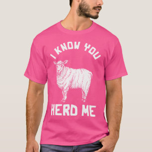 T-shirt Moutons Drôle Je Connais Vous M'Enfermez Moutons A