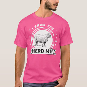 T-shirt Moutons Drôle Je Connais Vous M'Enfermez Moutons A