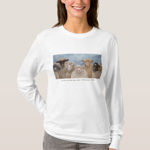 T-shirt Moutons drôles