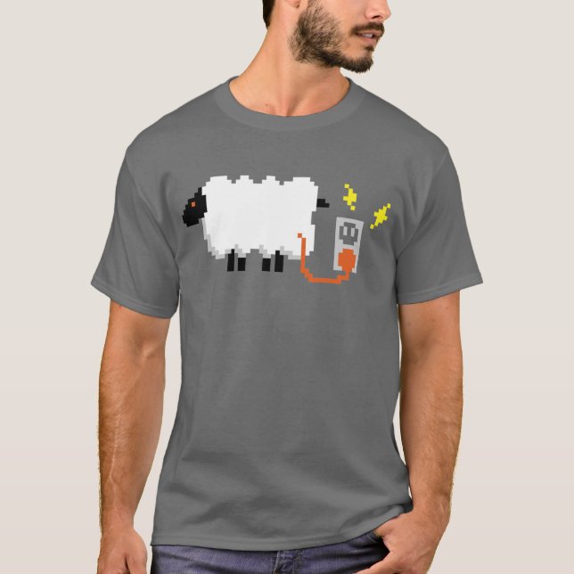 T-shirt Moutons électriques (Devant)