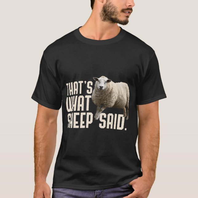 T-shirt Moutons et (Devant)