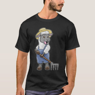 T-shirt Moutons fermiers avec gâteau et Casquette