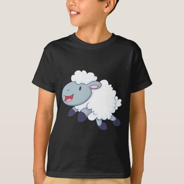 T-shirt Moutons heureux (Devant)