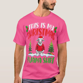 T-shirt Moutons Noël Arbre de Noël Moutons Amant Noël