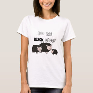 T-shirt Moutons noirs Conception "Moutons noirs Baa Baa"