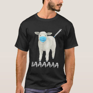 T-shirt Moutons Ou Cheeple Anti-Vaccin Et Masque