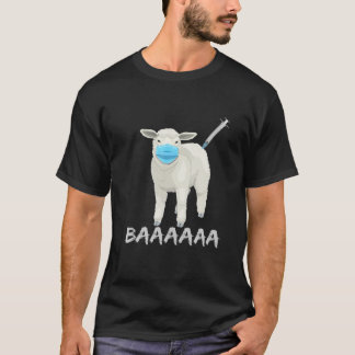 T-shirt Moutons Ou Cheeple Anti-Vaccin Et Masque