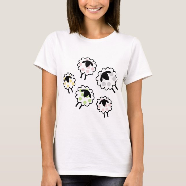 T-shirt Moutons tachetés (Devant)