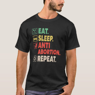 T-shirt Mouvement anti-avortement Anti-avortement Soutenan