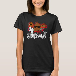 T-shirt Mouvement Bowel Avec Poop De Couronne Meilleurs Am