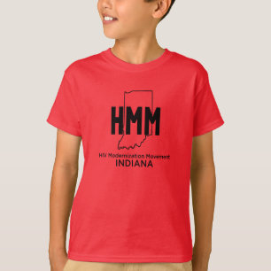 T-shirt Mouvement de modernisation du VIH Indiana