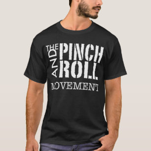 T-shirt Mouvement de pincement et de petit pain