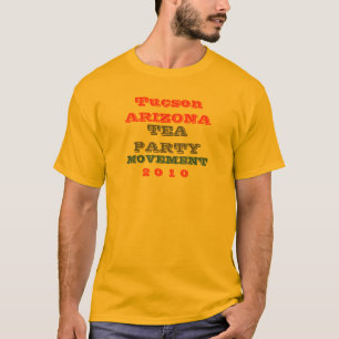 T-SHIRT MOUVEMENT DE THÉ DE TUCSON ARIZONA