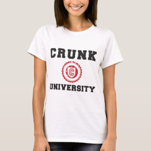 T-shirt mouvement hyphy d'université de crunk