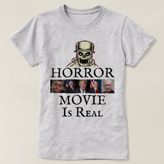 T-shirt MOVIE HORREUR (Design devant)