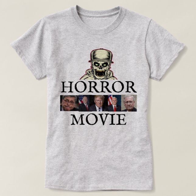 T-shirt MOVIE HORREUR (Design devant)