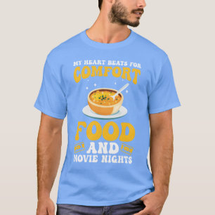 T-shirt Movie Nights Confort Snacks pour le Ventilateur de