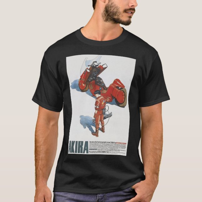 T-shirt Movie Poster alternative Akira (Devant)