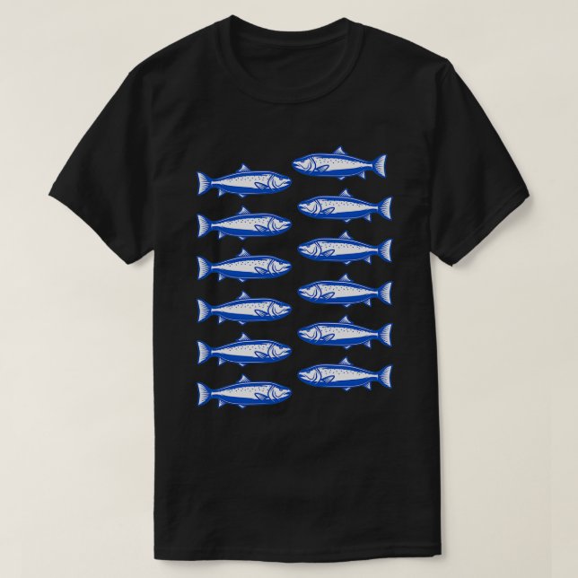 T-shirt Movimento Le Sardine Anti-Salvini   (3)  (Design devant)