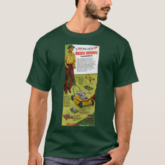 T-shirt Mower de pelouse des années 1950