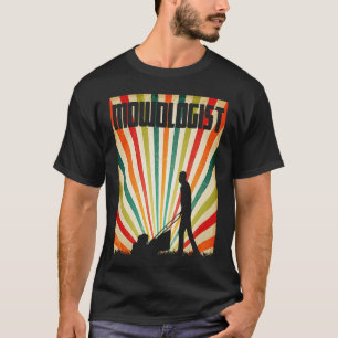 T-shirt Mowologiste C'est juste comment je roule tondeuse