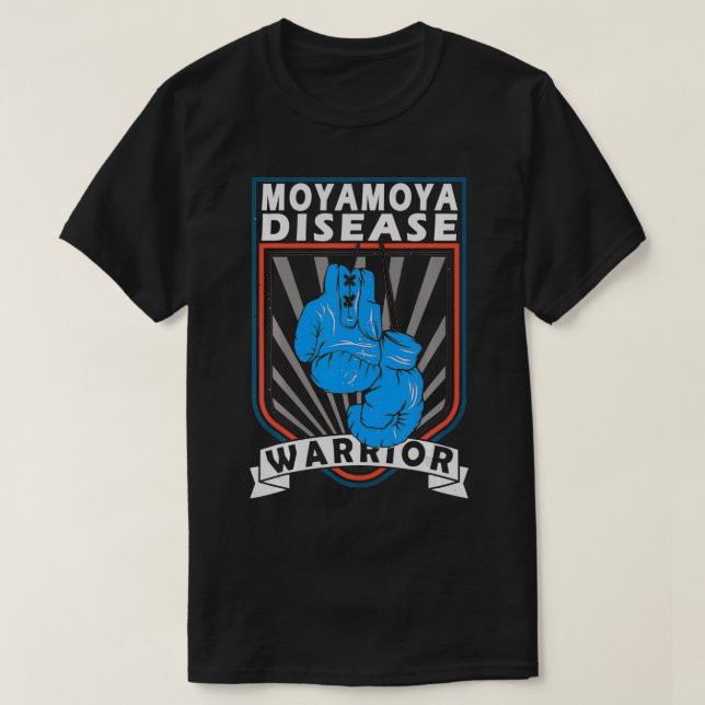 T-shirt Moyamoya disease warrior  (Design devant)