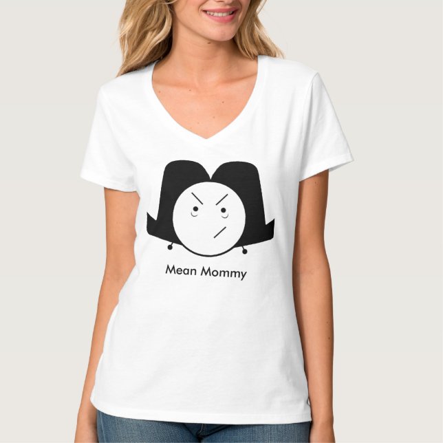 T-shirt moyen de maman (Devant)