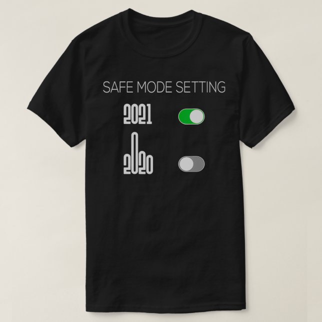 T-shirt Moyen Doigt 2020 Off 2021 Mode sans échec sur régl (Design devant)
