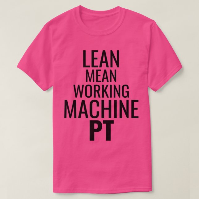 T-shirt Moyenne de travail PT (Design devant)