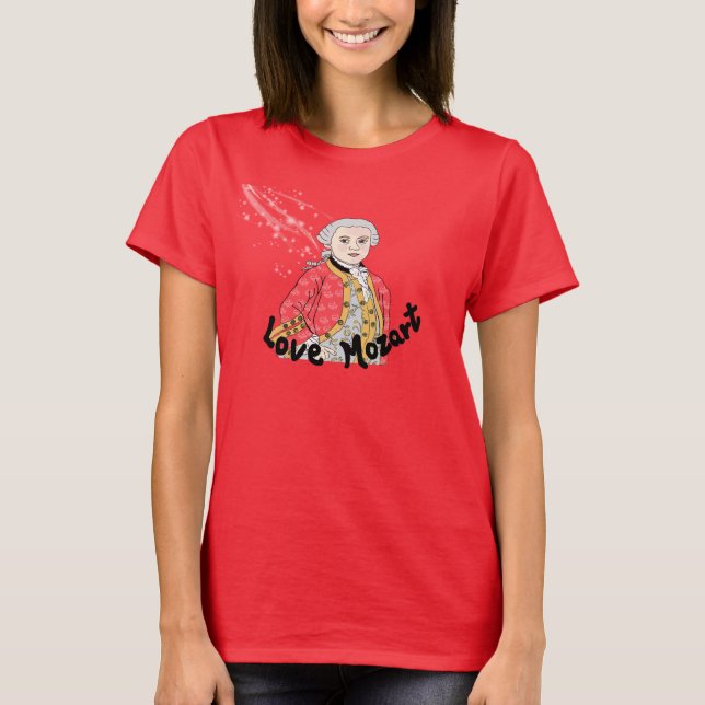 T-shirt Mozart (Devant)