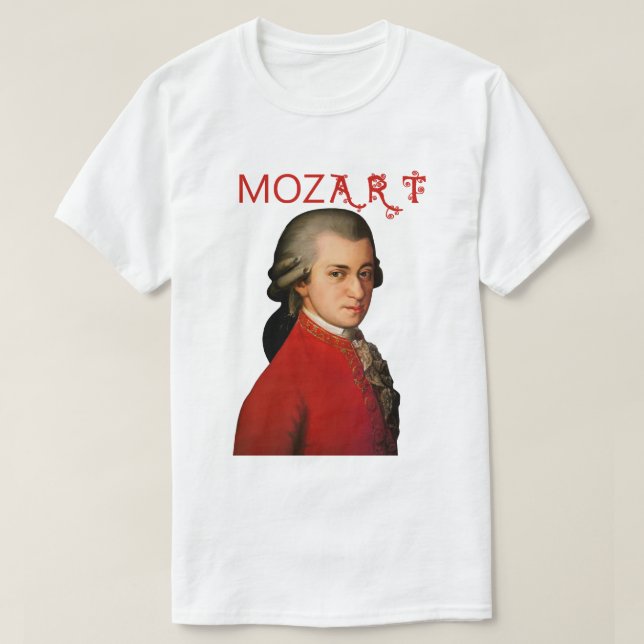 T-shirt mozART (Design devant)